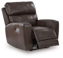 Load image into Gallery viewer, Crossplex - Power Recliner / Adjustable Headrest - Smoke
