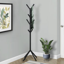 Load image into Gallery viewer, Coat Rack, Hall Tree, Free Standing, 8 Hooks, Entryway, Contemporary &amp; Modern
