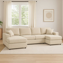 Load image into Gallery viewer, 3 Piece Double Chaise Sectional Sofa
