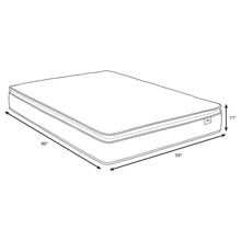 Load image into Gallery viewer, Constance - 11" Pillow Top Hybrid Mattress With Memory Foam And Open Coils
