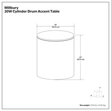 Load image into Gallery viewer, Millbury - Side Table
