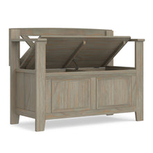 Load image into Gallery viewer, Amherst - Small Transitional Entryway Storage Bench

