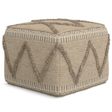 Load image into Gallery viewer, Sweeney - Upholstered Square Pouf
