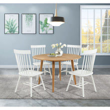 Load image into Gallery viewer, Finley - 5 Piece Dining Set With Round Table And Spindle Back Chairs
