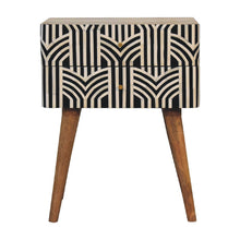 Load image into Gallery viewer, Edessa Bone Inlay Bedside
