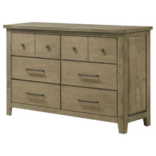 Load image into Gallery viewer, Pelton - 6 Drawer Dresser - Oak
