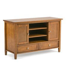 Load image into Gallery viewer, Warm Shaker - Transitional Style TV Media Stand
