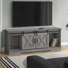 Load image into Gallery viewer, TV Stand, Console Media Entertainment Center, Storage Cabinet, Transitional
