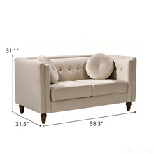 Load image into Gallery viewer, Chesterfield Loveseat 2 Seater Couch For Living Room
