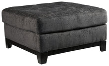 Load image into Gallery viewer, Reidshire - Oversized Accent Ottoman - Steel
