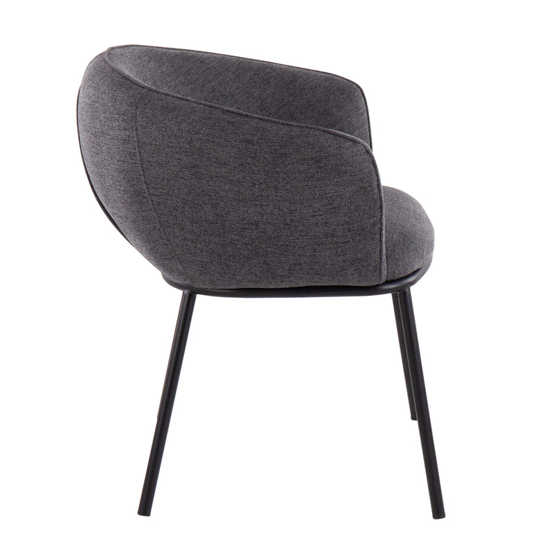 Ashland - Contemporary Chair - Charcoal