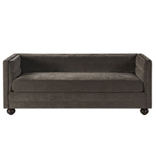 Load image into Gallery viewer, 3 Seater Sofa Upholstery With Square Arms, Living Room Couch
