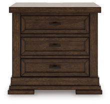 Load image into Gallery viewer, Taffenbrook - Three Drawer Night Stand - Medium Brown
