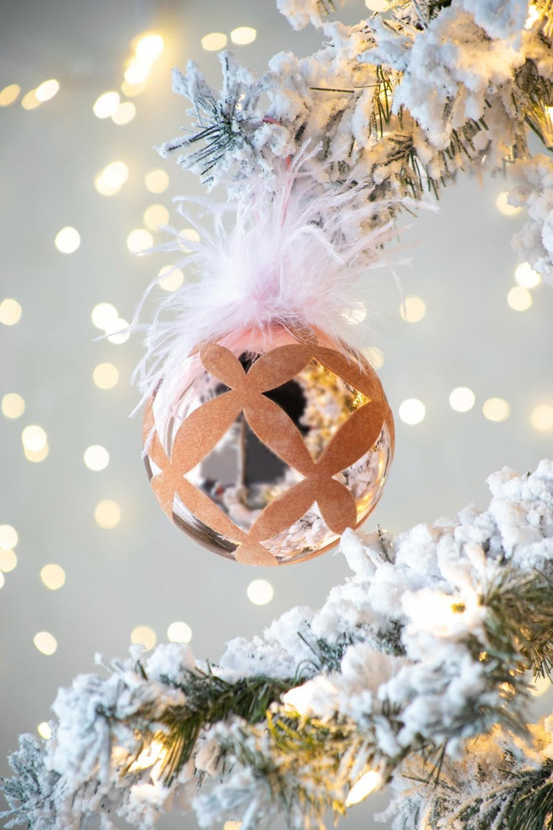 Christmas Ball Ornaments, Decorative Hanging Ball Tree Ornaments For Holiday Party Decorations