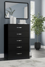 Load image into Gallery viewer, Finch - Five Drawer Chest - 46" Height - Black
