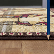 Load image into Gallery viewer, Tribes - 5'3" X 7'3" Southwest Area Rug - Beige - Polypropylene
