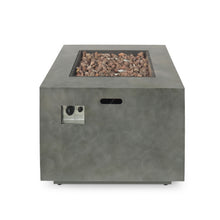 Load image into Gallery viewer, Outdoor Patio Gas Burning Fire Pit Table 50, 000 Btu, Square
