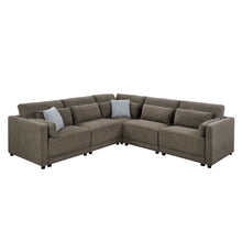 Load image into Gallery viewer, Rylie - Modular Sectional Sofa With Toss Pillows
