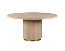 Load image into Gallery viewer, Caspian - 5 Piece Round Dining Table Set With Chairs - Oak
