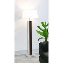 Load image into Gallery viewer, Echolls - Lamp With Scalloped Accents And Mirror Detail
