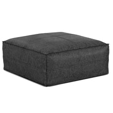 Load image into Gallery viewer, Brody - Large Square, Coffee Table Pouf
