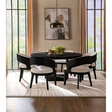 Load image into Gallery viewer, Bangor - Round Dining Table Set With Arm Chairs
