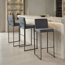 Load image into Gallery viewer, Fuji - Contemporary High Back Barstool Elegant Design
