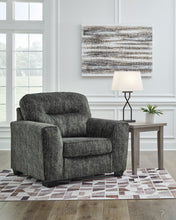 Load image into Gallery viewer, Lonoke - 2 Pc. - Chair And A Half, Ottoman - Gunmetal
