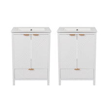 Load image into Gallery viewer, Modern Bathroom Vanity With Sink Combo
