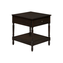 Load image into Gallery viewer, Accent - Table, 2 Tier, Square, Traditional - Walnut
