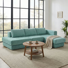 Load image into Gallery viewer, L-Shaped Modular Sofa With Double Layer Cushion
