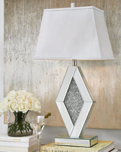 Load image into Gallery viewer, Prunella - Mirror Table Lamp  - Silver Finish
