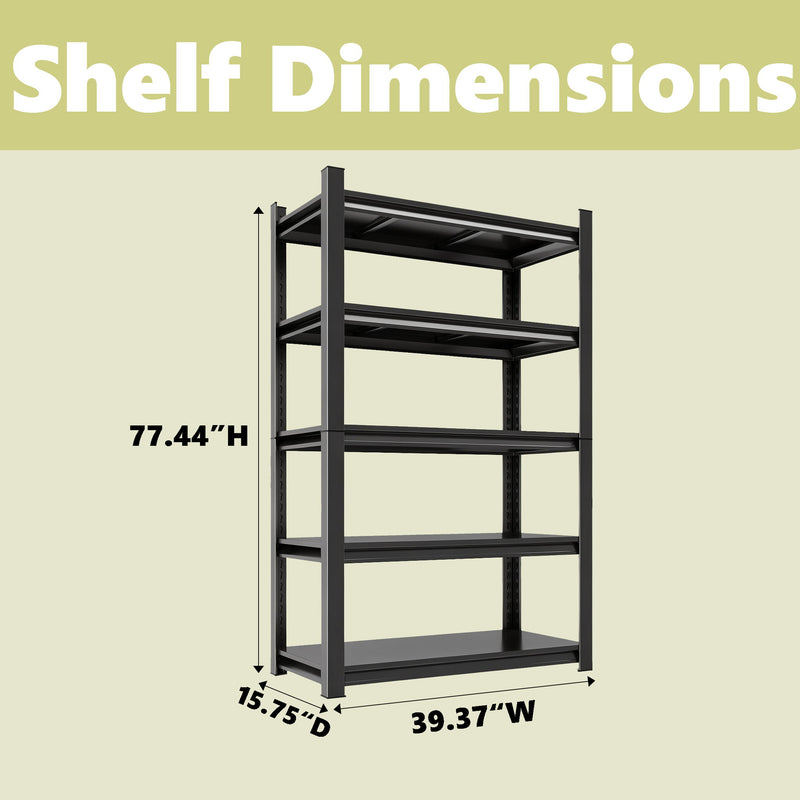 Adjustable Height Storage Shelving Units