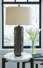 Load image into Gallery viewer, Dirkton - Metal Table Lamp  - Antique Pewter Finish
