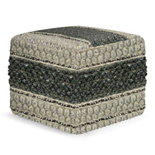 Load image into Gallery viewer, Grady - Handcrafted Square Pouf
