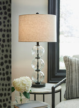 Load image into Gallery viewer, Airbal - Glass Table Lamp (Set of 2) - Clear / Black
