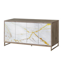 Load image into Gallery viewer, Paavan - Console Cabinet - White / ChampagneChampagne

