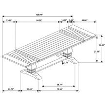Load image into Gallery viewer, Allende - Extension Dining Table With Double Pedestal Base - Honey
