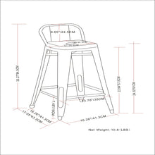 Load image into Gallery viewer, Rayne - Multifunctional Metal Stool
