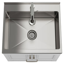Load image into Gallery viewer, Cardinal - Laundry Cabinet With Faucet And Sink - White - Wood

