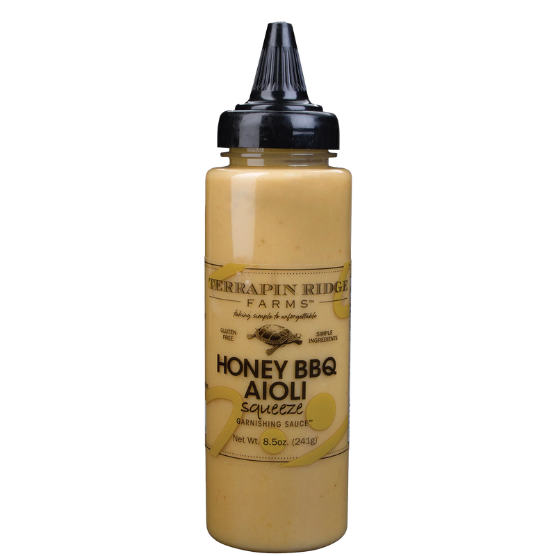 Honey BBQ Aioli Garnishing Squeeze