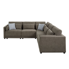 Load image into Gallery viewer, Rylie - Modular Sectional Sofa With Toss Pillows
