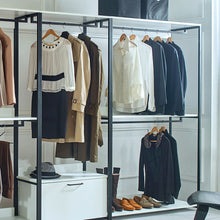 Load image into Gallery viewer, Fiona - Freestanding Walk-In, Closet System - White
