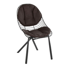 Load image into Gallery viewer, Wired - Contemporary Chair (Set of 2) - Black / Espresso
