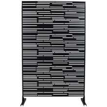 Load image into Gallery viewer, Outdoor &amp; Indoor Freestanding Metal Privacy Screen
