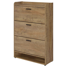 Load image into Gallery viewer, Claire - 3 Tier Shoe Cabinet - Brown
