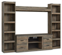 Load image into Gallery viewer, Trinell - 4-Piece Entertainment Center With 60" TV Stand
