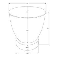 Load image into Gallery viewer, Drum Accent Side Table, Contemporary &amp; Modern Design
