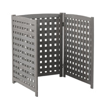 Load image into Gallery viewer, 3 Panel Outdoor Air Conditioner Fence Screen
