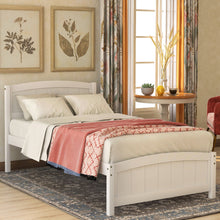 Load image into Gallery viewer, Platform Bed &amp; Headboard, Footboard And Wood Slat Support
